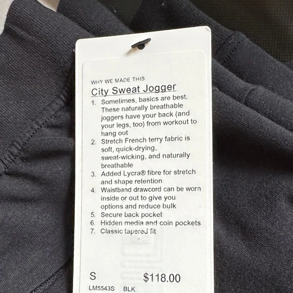 lululemon men’s City Sweat Jogger - Picture 9 of 13